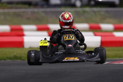 American Gavin Reichelt became the last karter to win an event at Karting Grand-Mère (Photo by: Cody Schindel/CanadianKartingNews.com)