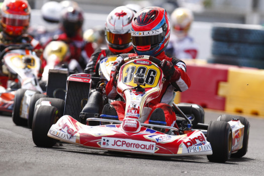 Point leader Olivier Bedard is looking for a return to the Rotax Grand Finals. (Photo by: Cody Schindel/CKN)