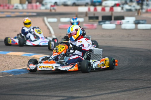 Alan Rudolph completed the weekend sweep of the DD2 Masters class in Phoenix   (Photo by: Sean Buur - Go Racing Magazine)