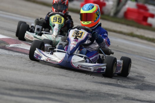 Michael d'Orlando left Homestead with three podium results (Photo: INTL-KartingMedia.com)