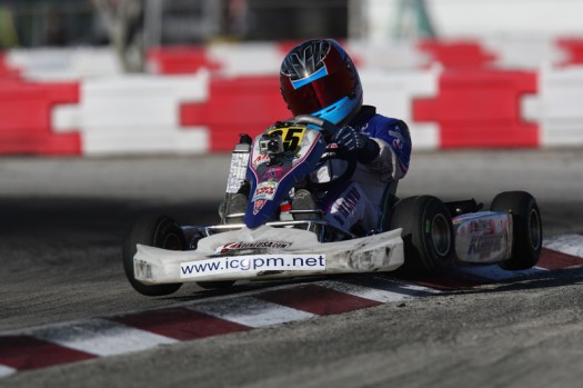 Nicholas d'Orlando scored his best FWT results to date with a sixth place effort in Vortex TaG Cadet (Photo INTL-KartingMedia.com)