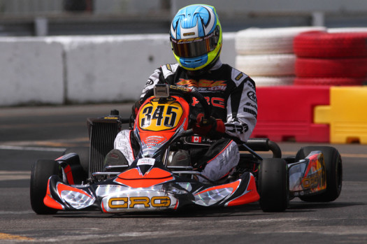 Under Bettencourt's guidance, Johnny Flute is progressing toward the upper echelons of Rotax Senior. (Photo by: Cody Schindel/CKN)