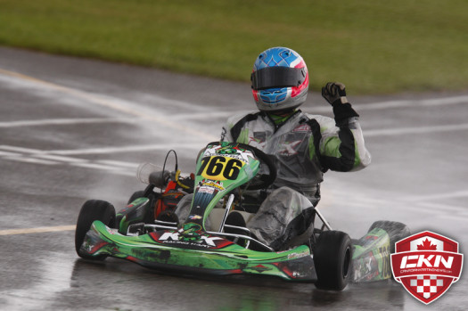 A victory on Saturday has Treadwell topping the CKN ECKC Driver Rankings entering Goodwood (Photo by Cody Schindel/CKN)