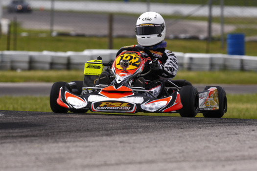 Thierry Cote will be vying for more podium results in the Mini Max class (Photo by: Cody Schindel/CanadianKartingNews.com)