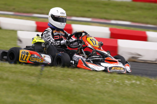 Thierry Cote finished fifth in the Mini Max main event for round three action (Photo by: Cody Schindel/CKN)