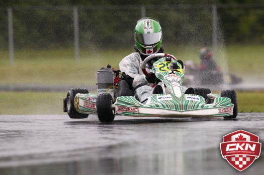 Coltin was flawless in the rain when he had to be. (Photo by: Cody Schindel/CKN)