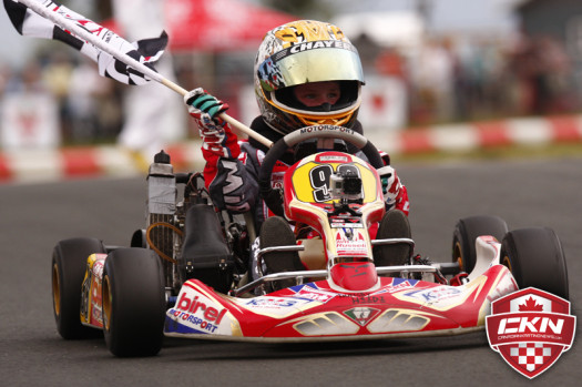 William Chayer was victorious in Rotax Micro-Max (Photo by: Cody Schindel/CKN)