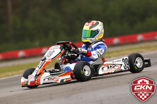 Dylan Tavella was the fastest in Micro-Max Qualifying.  (Photo by: Cody Schindel/CKN)