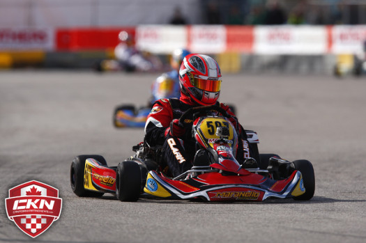 Stuart Clark scored the victory in DD2 Masters, securing his ticket to the 2014 Rotax Grand Finals  (Photo by: Cody Schindel/CKN)