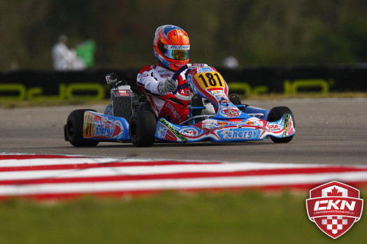 Devlin Defrancesco comes straight from the Rotax Grand Finals and will compete in both TaG Junior and Rotax Junior in Las Vegas (Photo by: Cody Schindel/CKN)