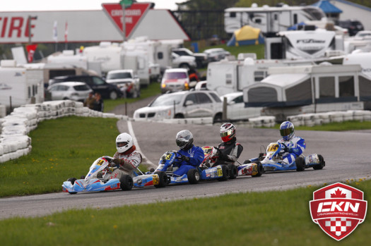 David Patrick (794) was immediately up to speed on his DMR/FA Kart (Photo by: Cody Schindel/CKN)